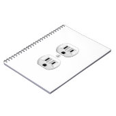 Elektrische stekker klikt u op Kleurdecor aanpasse Notitieboek (Linkerzijde)