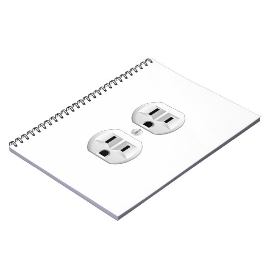 Elektrische stekker klikt u op Kleurdecor aanpasse Notitieboek (Linkerzijde)