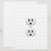 Elektrische stekker voor wandstopcontacten past di (Voorkant / Achterkant)