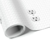 Elektrische stekker voor wandstopcontacten past di cadeaupapier (Rol Hoek)