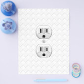 Elektrische stekker voor wandstopcontacten past di flyer (Enkel)