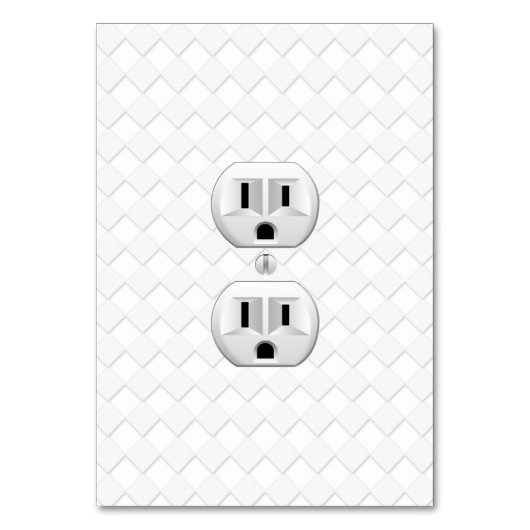 Elektrische stekker voor wandstopcontacten past di kaart (Voorkant)