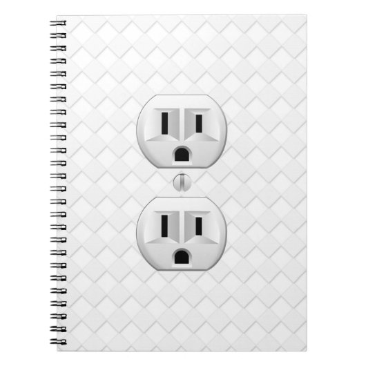 Elektrische stekker voor wandstopcontacten past di notitieboek (Voorkant)