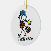 Elektrische stekkerplaat keramisch ornament (Rechts)