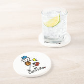 Elektrische stekkerplaat zandsteen onderzetter (Zijkant)