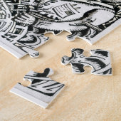 Elektrische Stoel of schok op het systeem Legpuzzel (Zijkant)