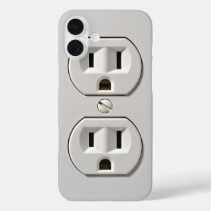 Elektrische stopaansluiting iPhone 16 plus hoesje