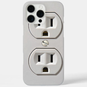 Elektrische stopaansluiting iPhone 16 pro max hoesje