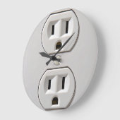 Elektrische stopaansluiting grote klok (Hoek)