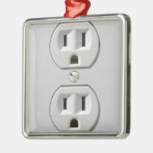 Elektrische stopaansluiting metalen ornament (Links)