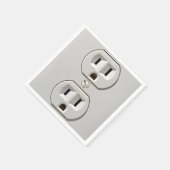 Elektrische stopaansluiting servet (Hoek)