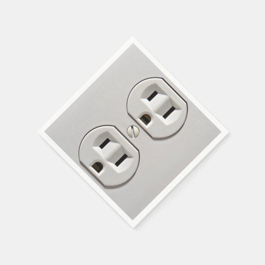 Elektrische stopaansluiting servet (Hoek)