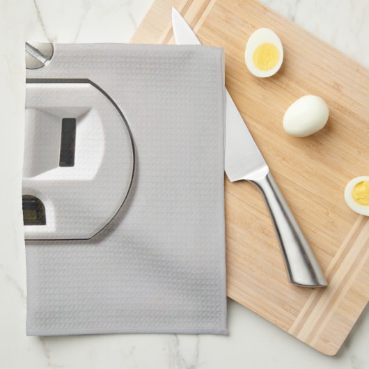 Elektrische stopaansluiting theedoek (Quarter Fold)