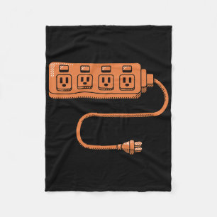 Elektrische stopcontacten en contactdozen fleece deken
