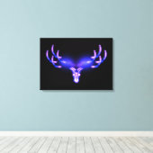 Elektrische strijders canvas afdruk (Insitu (Houten vloer))