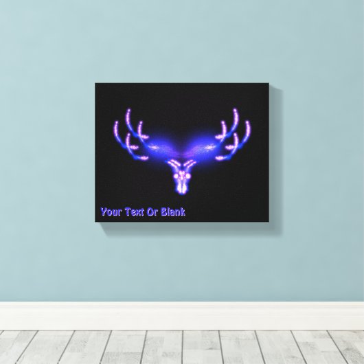 Elektrische strijders canvas afdruk (Insitu (Houten vloer))