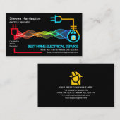 Elektrische stroomkring voor speciale elektrische visitekaartje (Voorkant / Achterkant)