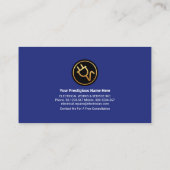 Elektrische stroomkringen voor thuisgebruik visitekaartje (Achterkant)