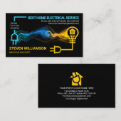 Elektrische stroomvoorziening stroomt de Startlamp Visitekaartje (Voorkant / Achterkant)