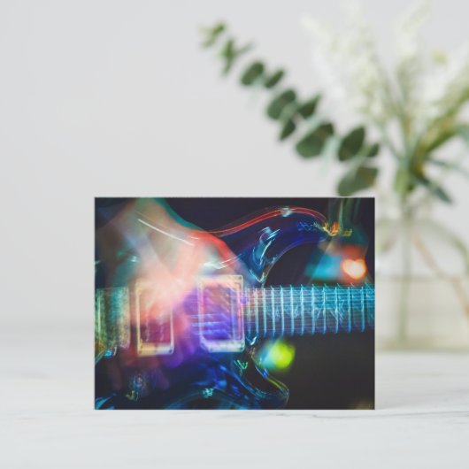 Elektrische supergeleider briefkaart (Staand voorkant)