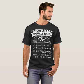 Elektrische T-shirts op uurbasis