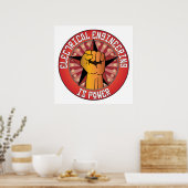 Elektrische techniek: kracht poster (Keuken)