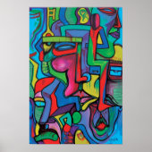 Elektrische teer poster (Voorkant)