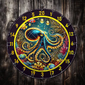 Elektrische tentakels Octopus Dartboard Dartbord