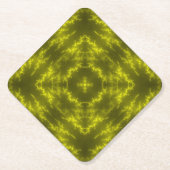 Elektrische Thunder Bolts met gloeiende neon Kartonnen Onderzetters (Voorkant)