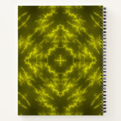 Elektrische Thunder Bolts met gloeiende neon Notitieboek (Achterkant)