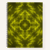 Elektrische Thunder Bolts met gloeiende neon Notitieboek (Voorkant)