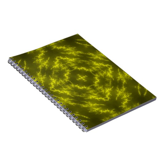 Elektrische Thunder Bolts met gloeiende neon Notitieboek (Rechterzijde)