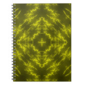 Elektrische Thunder Bolts met gloeiende neon Notitieboek (Voorkant)