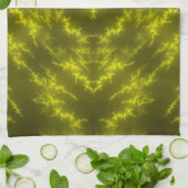 Elektrische Thunder Bolts met gloeiende neon Theedoek (Gevouwen)