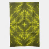 Elektrische Thunder Bolts met gloeiende neon Theedoek (Verticaal)