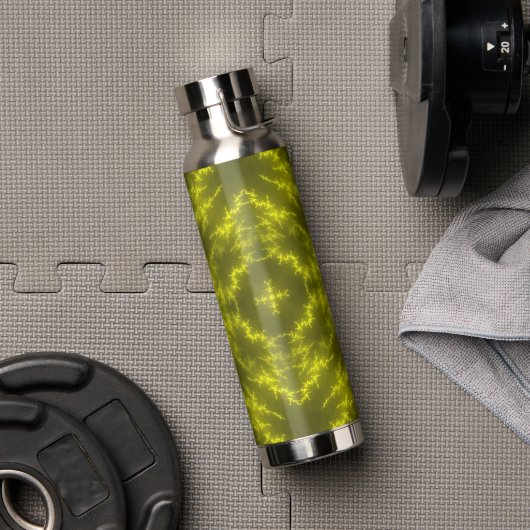 Elektrische Thunder Bolts met gloeiende neon Waterfles (Gym)