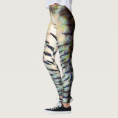 Elektrische tijgerhuidafdruk leggings (Links)
