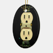 Elektrische toeleveranciers keramisch ornament (Links)