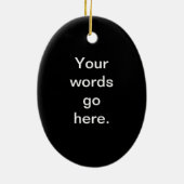 Elektrische toeleveranciers keramisch ornament (Achterkant)