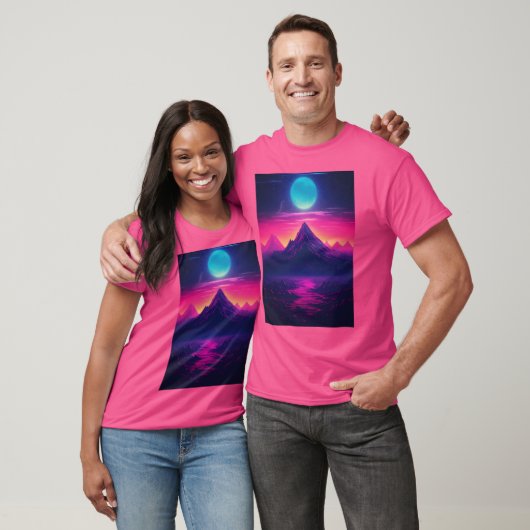 Elektrische top synthwave avontuur in de Majesti (Unisex)