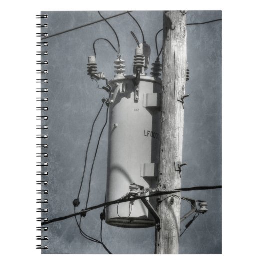 Elektrische transformator notitieboek (Voorkant)