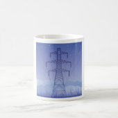 Elektrische Transmissietoren bij Night Sky Koffiemok (Center)