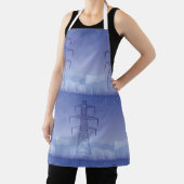 Elektrische Transmissietoren bij Night Sky Schort (Insitu)