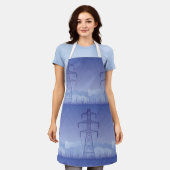 Elektrische Transmissietoren bij Night Sky Schort (Gedragen)