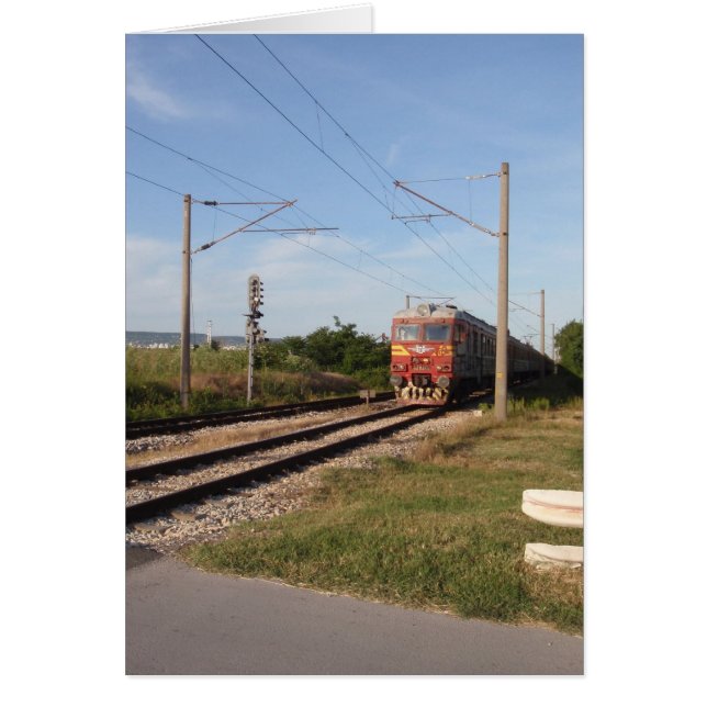 Elektrische trein (Voorkant)