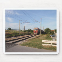 Elektrische trein muismat