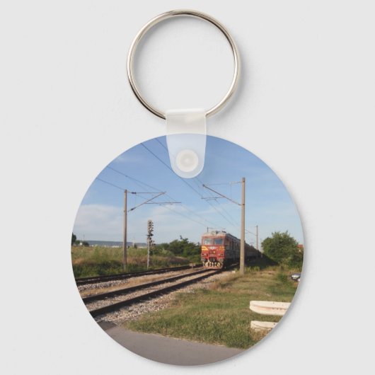 Elektrische trein sleutelhanger (Voorkant)
