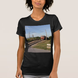 Elektrische trein t-shirt