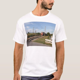 Elektrische trein t-shirt