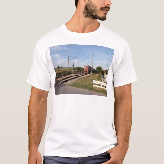 Elektrische trein t-shirt (Voorkant)